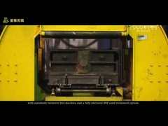 resin sand foundry line