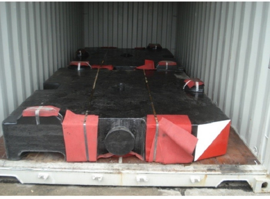 10000kg Gri Döküm Karşı Ağırlık FC250 GG25 HT250