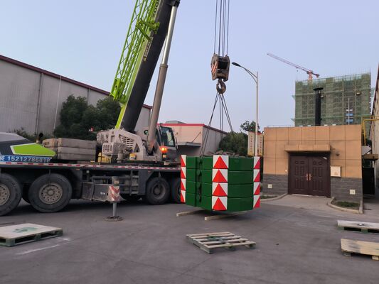 OEM Yüksek Kaliteli Kum dökme demir parçaları 10 ton vinç için karşı ağırlık