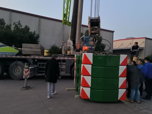 OEM Yüksek Kaliteli Kum dökme demir parçaları 10 ton vinç için karşı ağırlık