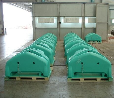 Orman Makineleri İçin Astar Boyalı OEM 5 Ton Sfero Dökme Demir Karşı Ağırlık Parçaları