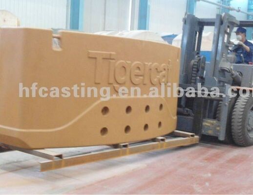 OEM Özelleştirilmiş Yüksek Kaliteli Kum Döküm Demir Ormancılık Makinaları Forklift Karşı Ağırlık