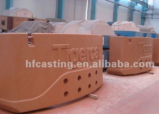 OEM Özelleştirilmiş Yüksek Kaliteli Kum Döküm Demir Ormancılık Makinaları Forklift Karşı Ağırlık