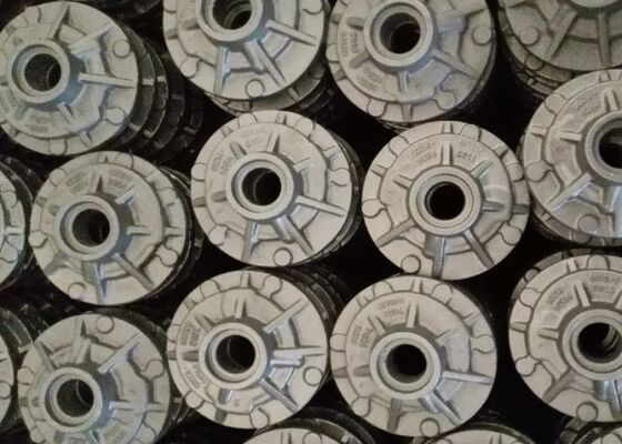 Yüksek Kaliteli Kumlu dökme demir DISA Line Tekerlekli Kazı makineleri dökme demir parçaları OEM hizmeti
