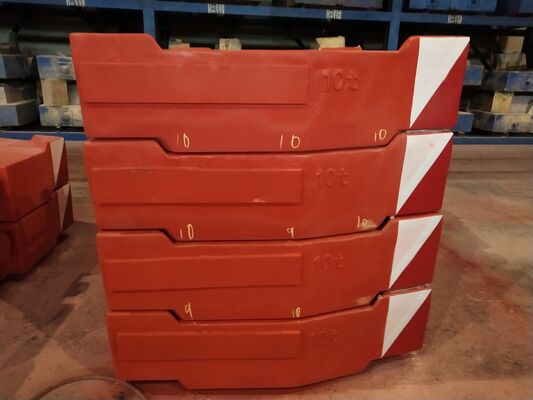 OEM Yüksek Kaliteli 10 Tonlı Vinç Karşıt Ağırlık Tam Boyutlu Bitirme Boyası TS16949