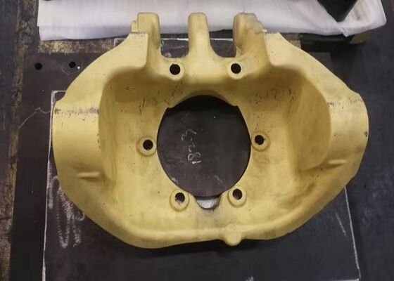 Özel kum dökme demir hava donanımı parçaları endüstriyel makineler için 1 yıllık garanti ile knuckle