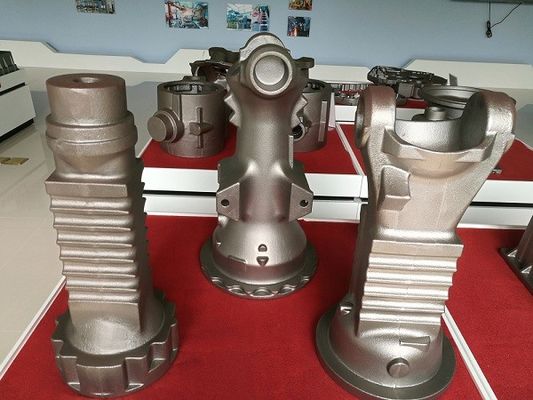 OEM Hizmeti Mevcut Yüksek Kaliteli Kum Döküm Demir Bileşenleri Forklift Kamyonu Aks Kolu