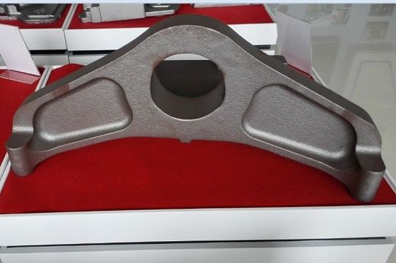 OEM Kum Döküm Demir Özel İşlenmiş Parçalar Bağlantısı İnşaat Raylı Transit Makineleri İçin
