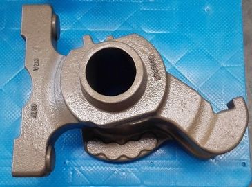 Green sand casting, cast iron part, casting-Hanger for forklift truck, industrial vehicles