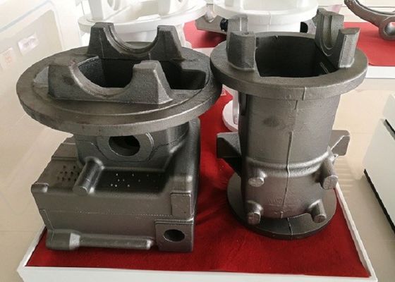 OEM Kayıp köpük dökme demir parçaları Finish boyama ile forklift için aktarım konutu
