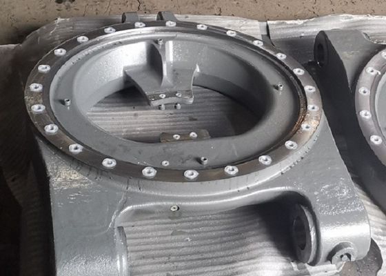 İnşaat Makinaları Reçine Kum, Kumlama Yüzeyli Yuvarlak Bağlantı Dökümü