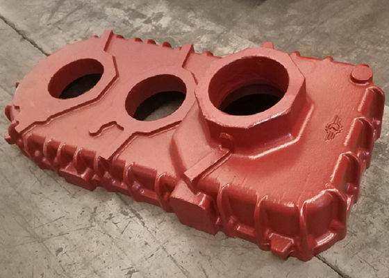 84kg Pürüzsüz Döküm Reçine, Vinç için Dökme Demir Ürünleri Transfer Gövdesi