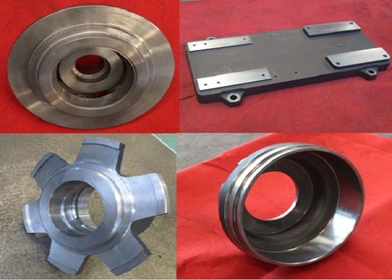OEM dökme demir forklift kamyon parçaları endüstriyel makineler için küçük işleme izni ile işleme