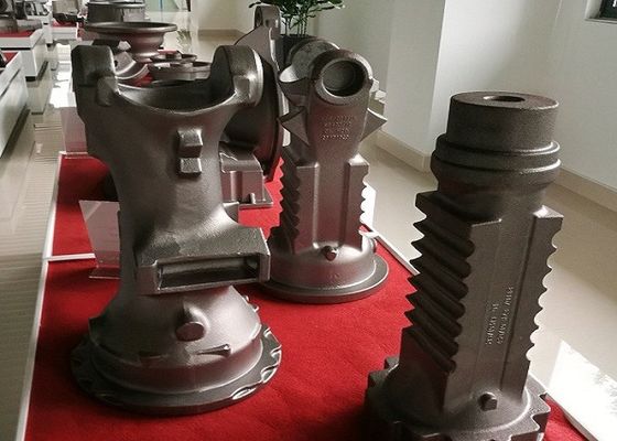 Yüksek Kaliteli Özel Kumlu dökme demir aks kontrol kol parçaları İnşaat Makineleri için