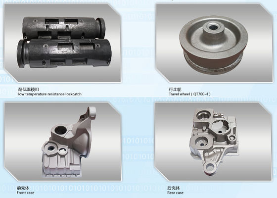 Tarım Makinaları ISO Sertifikası için Pürüzsüz Yüzey Reçine Kum Döküm