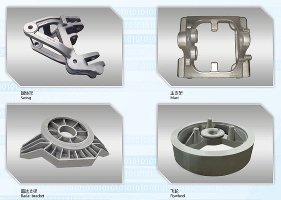 Tarım Makinaları ISO Sertifikası için Pürüzsüz Yüzey Reçine Kum Döküm