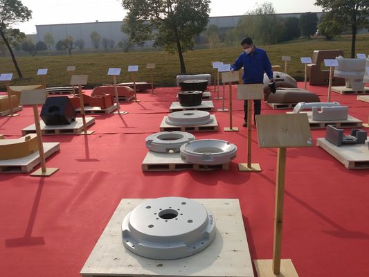 Mühendislik Makineleri İçin OEM Yüksek Kaliteli Kum Döküm Demir Tekerlek Karşı Ağırlığı