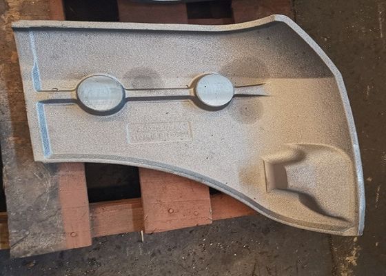 Mini Ekskavatör Küçük Düz Ağırlıklı 14kg Pürüzsüz Yüzeyli OEM Servisi Mevcuttur