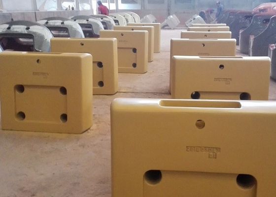 OEM Kumlu dökme demir küçük sayaç ağırlıkları Mühendislik makineleri / araçlar için vakum dökme ürünleri