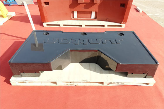 OEM Yüksek Kaliteli 10 Tonlı Vinç Karşıt Ağırlık Tam Boyutlu Bitirme Boyası TS16949