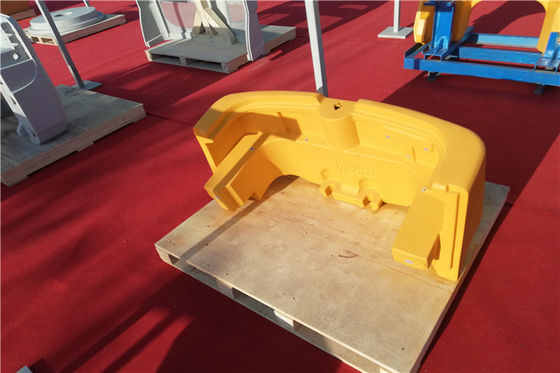 Elektrikli Forklift İçin Kumlama Yüzey Karşı Ağırlığı Yeterli Kapasite