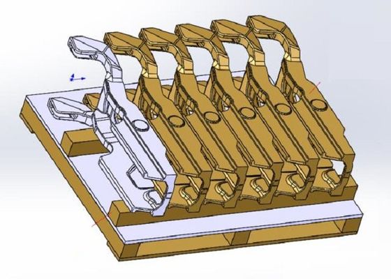 Otomatik İnşaat Makineleri Parçaları Doğru Boyutlu Döküm Çerçeve