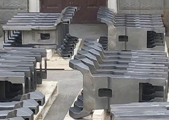 Otomatik İnşaat Makineleri Parçaları Doğru Boyutlu Döküm Çerçeve