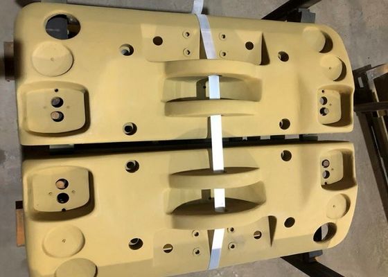 OEM Kum Döküm Demir Parçaları Vakum İşlemli Mini Ekskavatör Sanayi Makineleri İçin Karşı Ağırlık