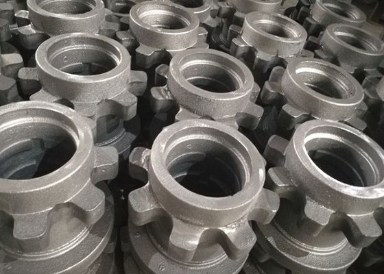 OEM Yüksek Kaliteli Kum dökme esnek dökme demir endüstriyel makineler için trunnion kapı bileşenleri