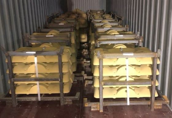 10000t Gri Demir GG200 Döküm Ekskavatör Karşı Ağırlığı