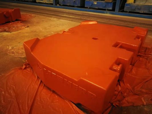 Liebherr Vinçler Karşı Ağırlıklar Vakumlu Döküm Ürünleri 10000 kg