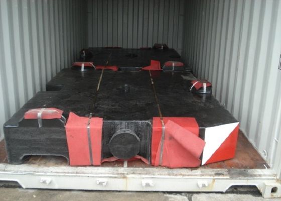 FC250 GG25 HT250 10000kg Gri Demir Döküm Karşı Ağırlık