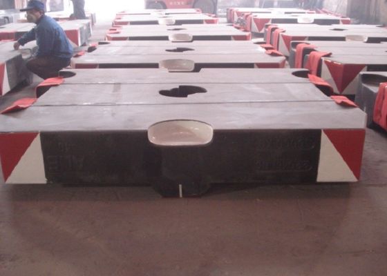 Kum Döküm Forklift Gri Demir 10 Ton Vinç Karşı Ağırlık