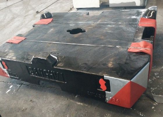 OEM Yüksek Kaliteli Kumlu dökme demir inşaat makineleri 10T Vücut ağırlığı