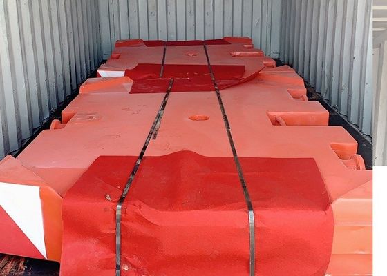 OEM Yüksek Kaliteli Kumlu dökme demir GG250 10000kg vinç karşı ağırlığı