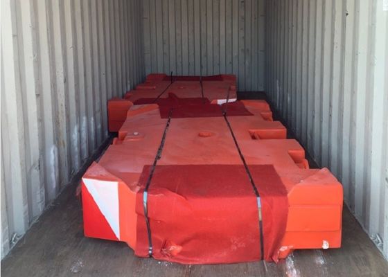 HT250 Demir Döküm 10000kg Ekskavatör Karşı Ağırlık Mühendislik İçin