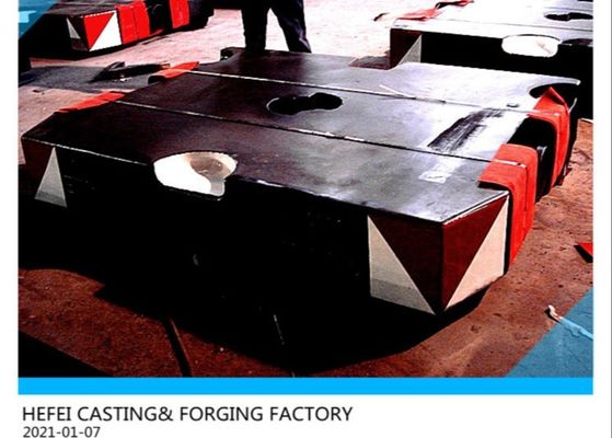 Vakumlu Dökme Demir GG250 10000kg Vinç Karşı Ağırlığı