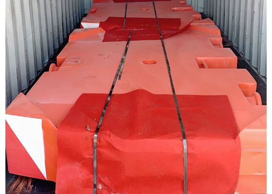 OEM Yüksek Kaliteli 10000kg GG150 V-Proses Mühendislik Makineleri için dökme demir sayaç ağırlığı