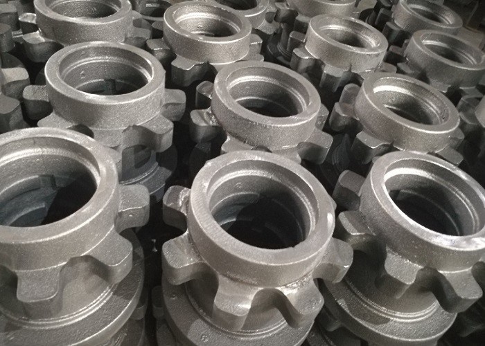OEM Yüksek Kaliteli Kum dökme esnek dökme demir endüstriyel makineler için trunnion kapı bileşenleri