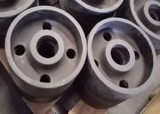 OEM 43 Kg Green Sand Cast Iron Wheels FC250 GG25 HT250 Materyal Finish Paint ile