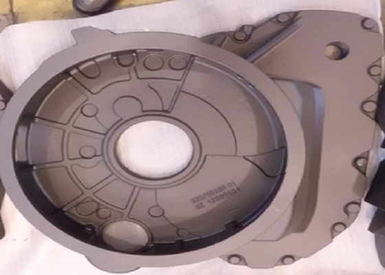 OEM Güç Kum Döküm Demir Parçaları İnşaat Makineleri İçin Volan Kılıfı Doğru Boyut