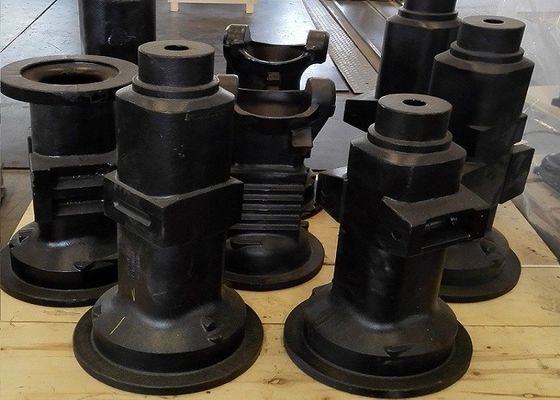 Yüksek Kaliteli Özel Kumlu dökme demir aks kontrol kol parçaları İnşaat Makineleri için
