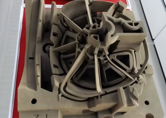 OEM Yüksek Kaliteli Kumlu Altın Parçalar 3D Yazdırma Parçaları Forklift Kamyonu İçin