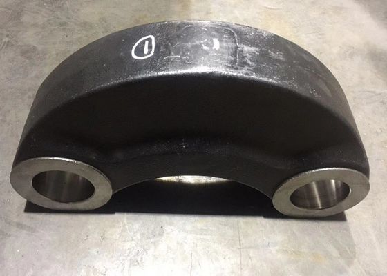 Siyah Renk OEM Yüksek Kaliteli Kum Döküm Demir Parçaları Özel Ekipman Lastik Tekerlekli Yükleyici 32kg Ağırlık
