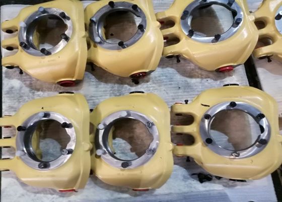 Özel kum dökme demir hava donanımı parçaları endüstriyel makineler için 1 yıllık garanti ile knuckle